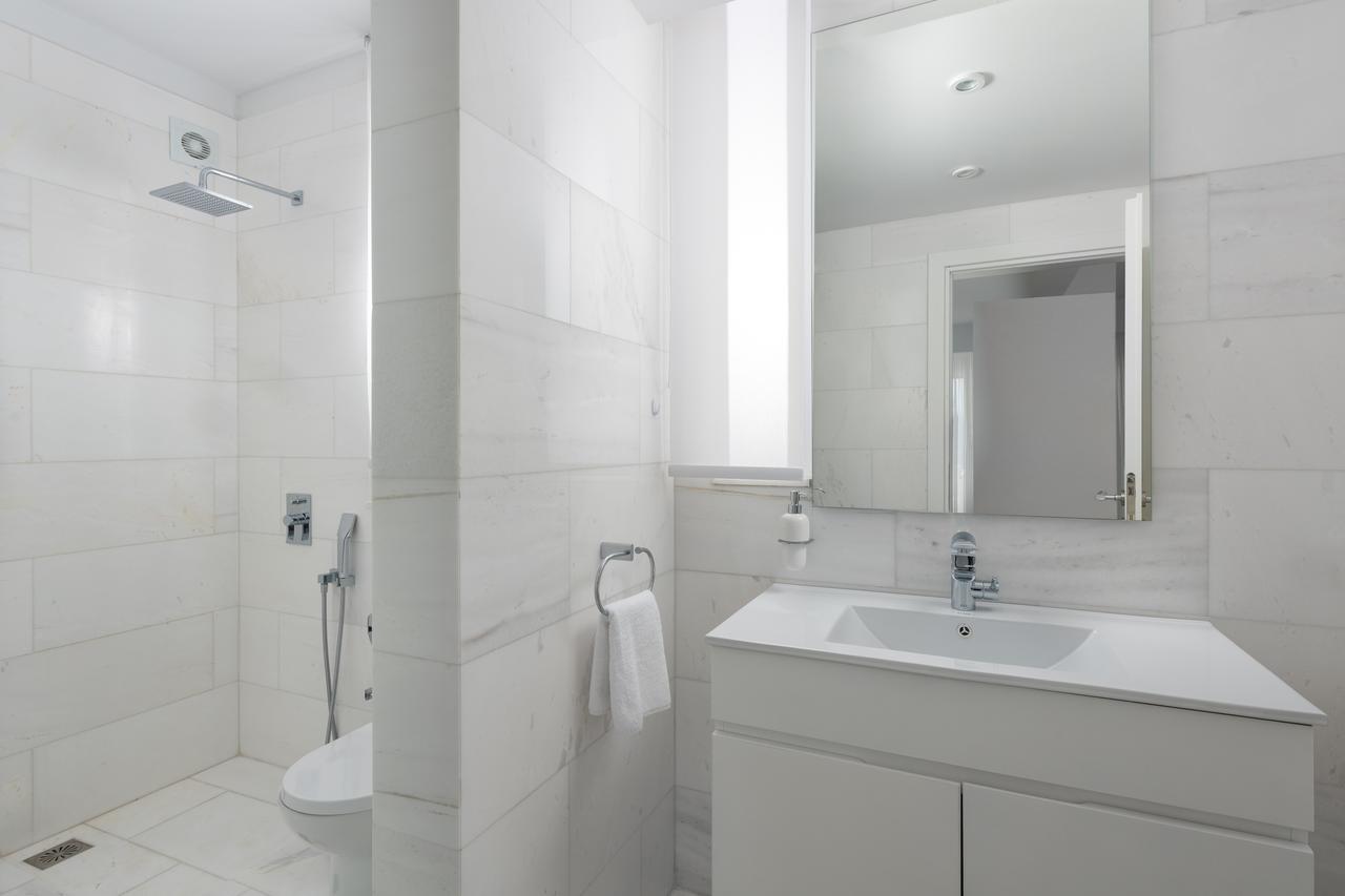 Maria & Nada Beachfront Villas Kolymbia Bagian luar foto