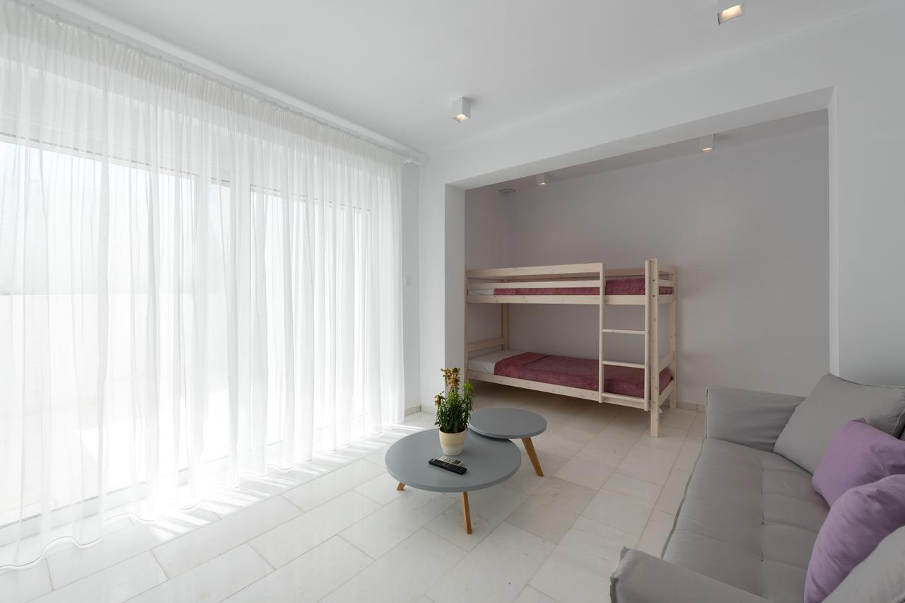 Maria & Nada Beachfront Villas Kolymbia Bagian luar foto