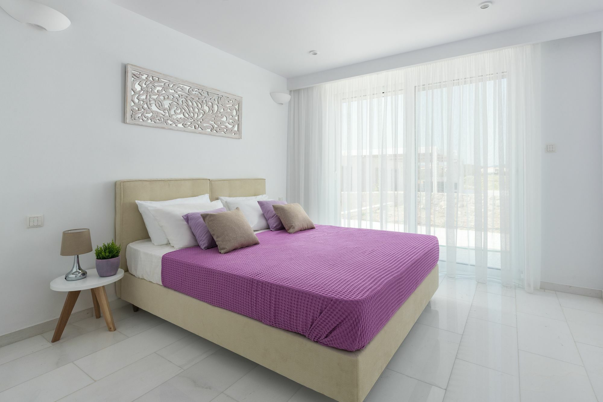 Maria & Nada Beachfront Villas Kolymbia Bagian luar foto